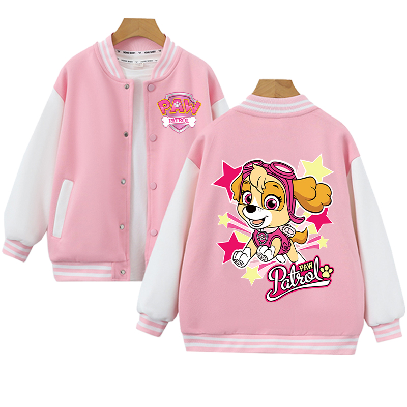 Winter Clothing Anime - Paw Patrol Fashion Baseball Uniform for