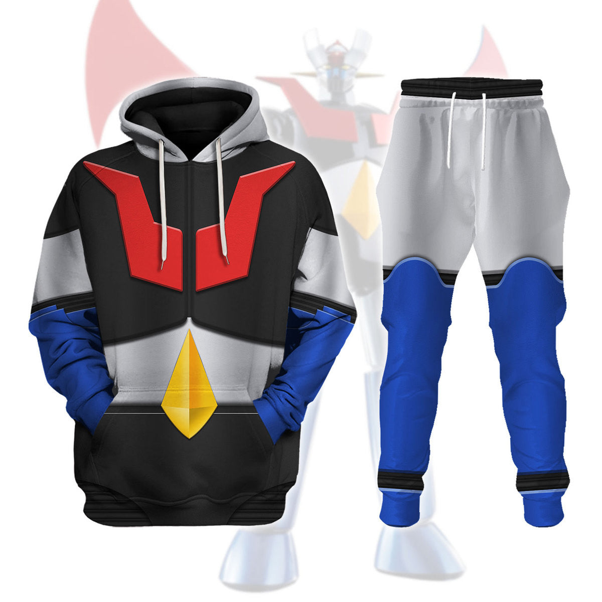 Winter Clothing Anime - Anime Mazinger Z Cosplay 3D Print
