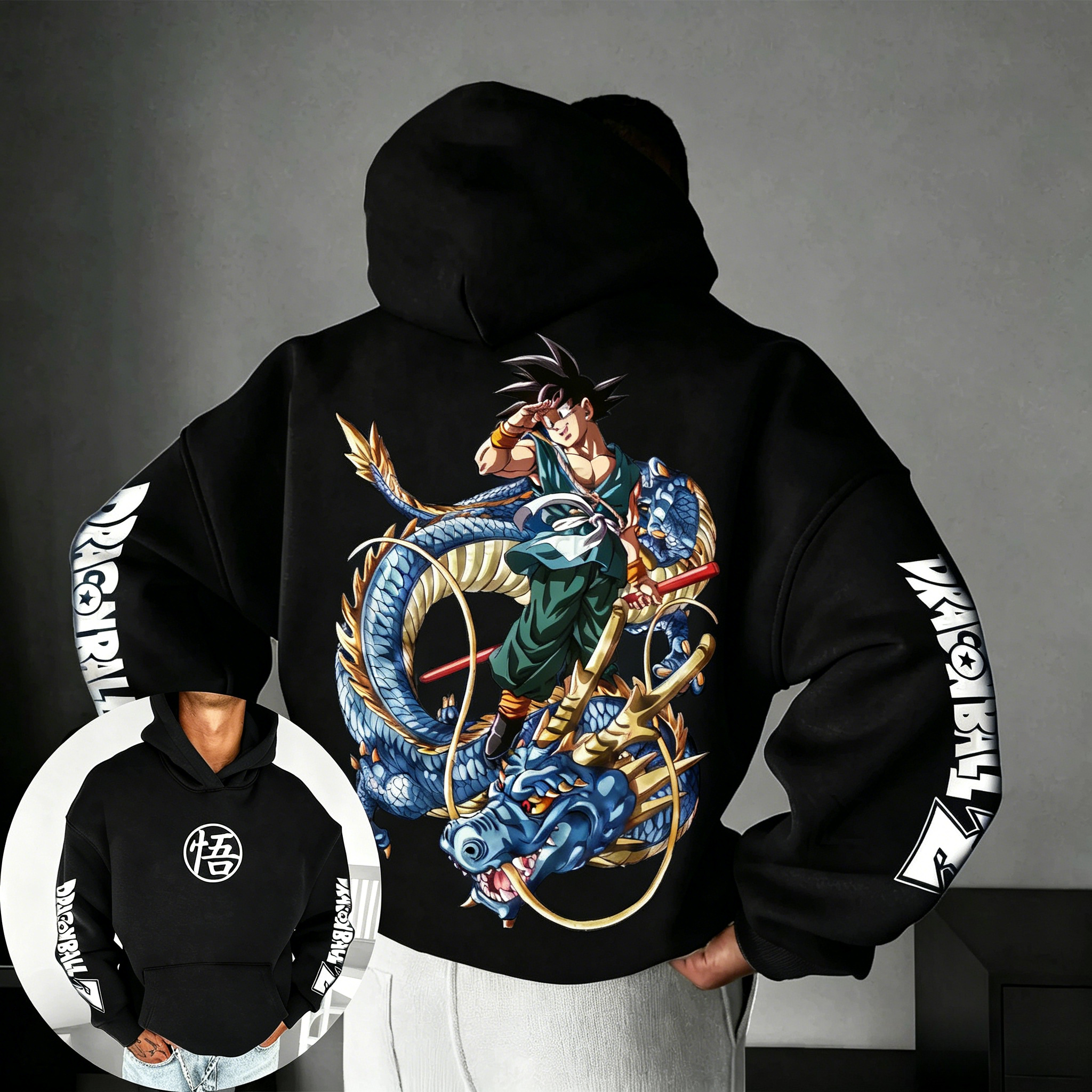 Winter Clothing Anime - 2026 Dragon Ball Co-branded Hoodie Autumn/Winter