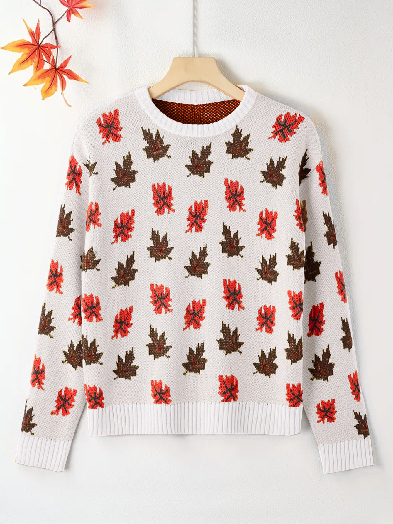 Winter Clothing Fashion - plus Size Women's round Neck Pullover