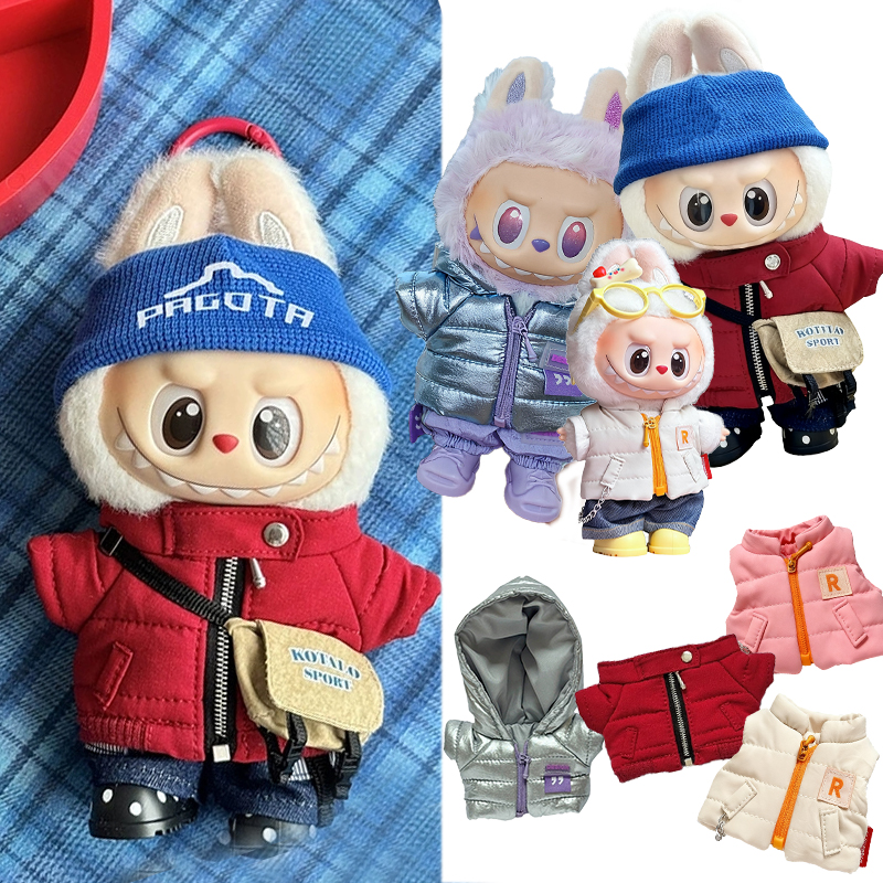 Winter Clothing Fashion - For 15 17cm Labubu Doll Winter