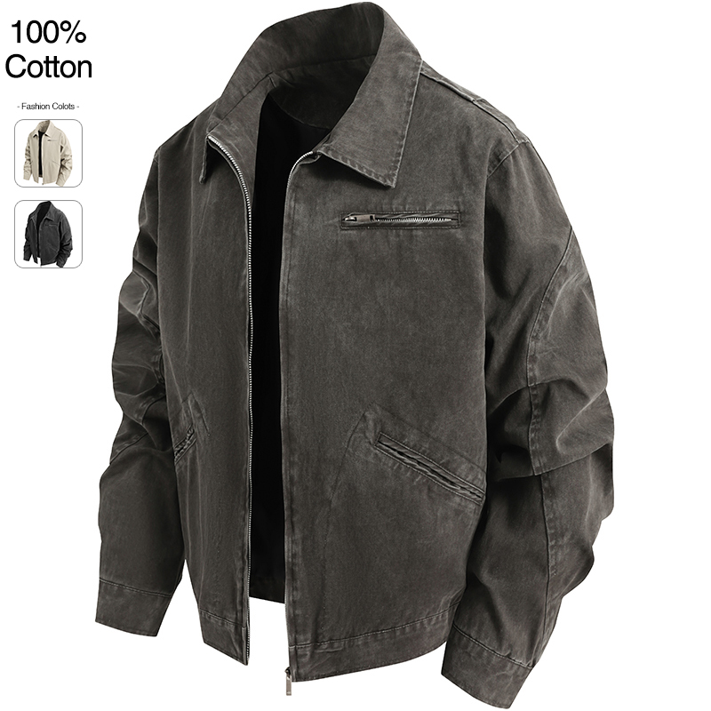Winter Clothing Fashion - Oversize Loose Men's Denim Jacket Autumn