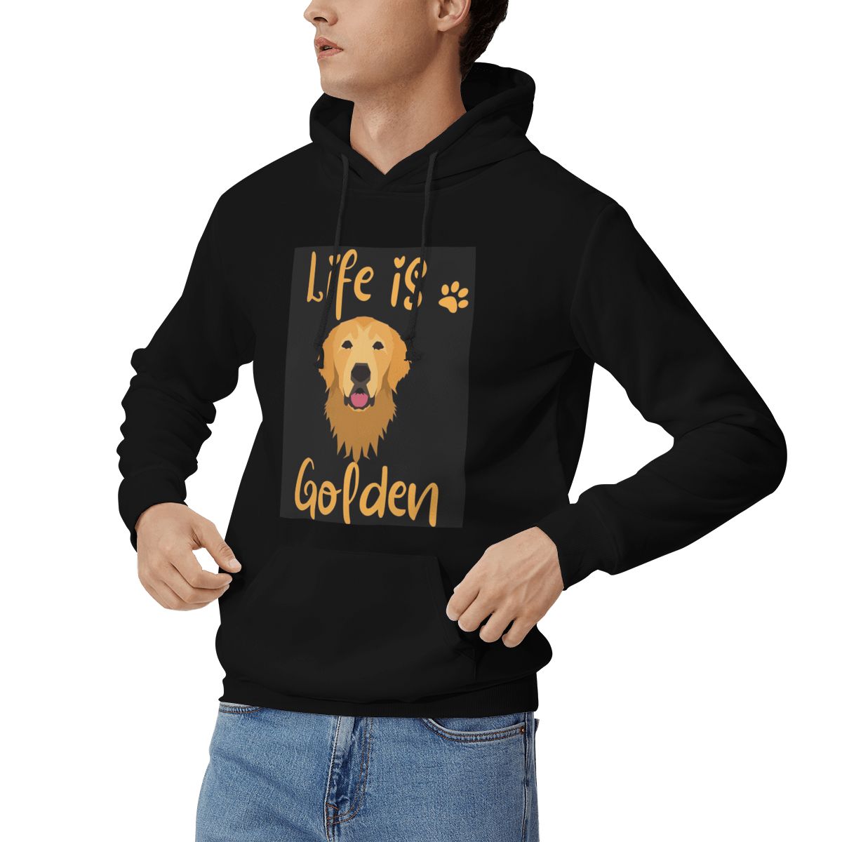 GOLDEN RETRIEVER Quote Hoodies - Winter Clothing Quotes recensione e prezzo