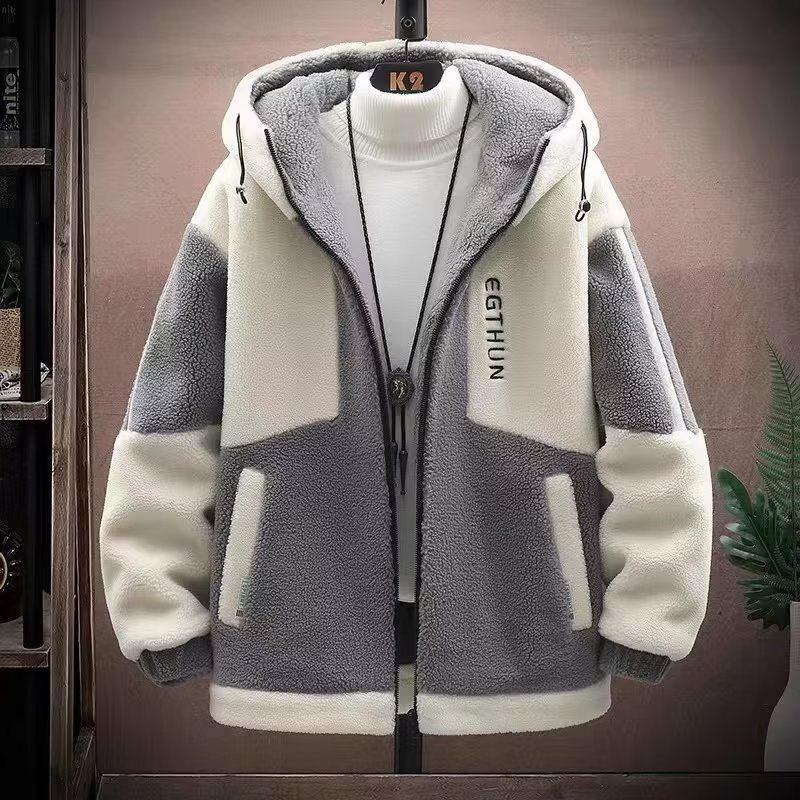 2025 Men's Lamb Wool Jacket Au - Winter Clothing Trends 2025 recensione e prezzo