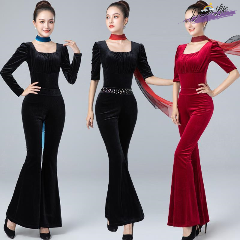 Women's Velvet Dance Suit Set  - Winter Clothing Fashion recensione e prezzo