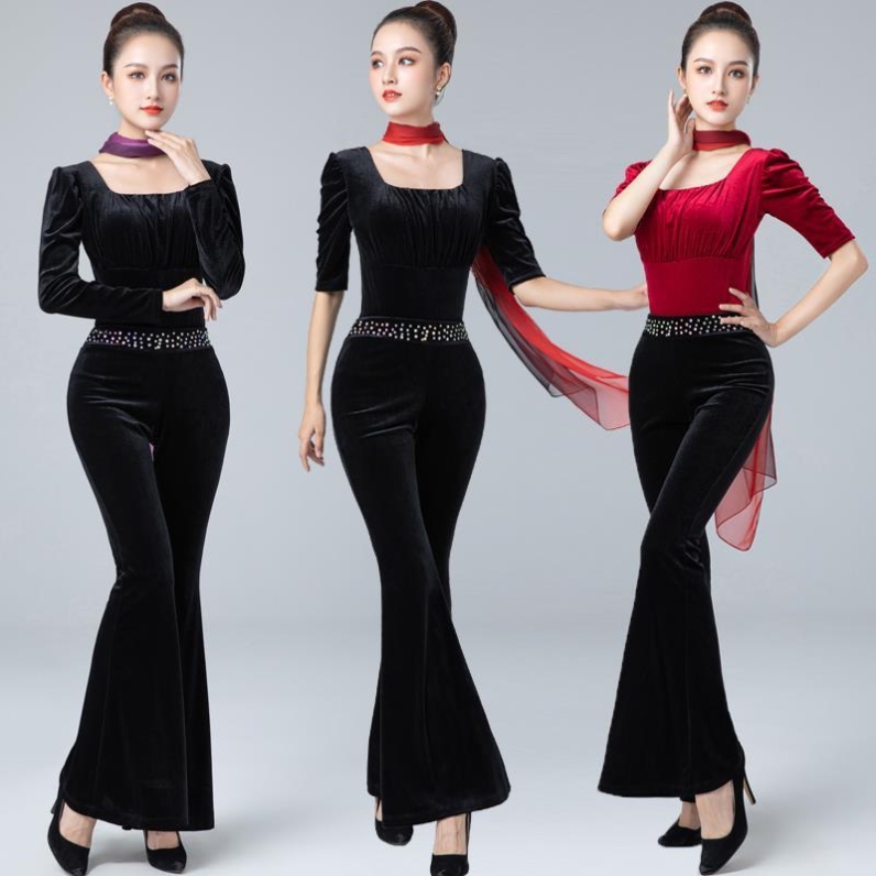 Women's Velvet Dance Suit Set  - Winter Clothing Fashion recensione e prezzo