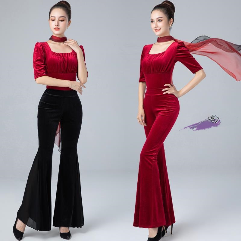 Women's Velvet Dance Suit Set  - Winter Clothing Fashion recensione e prezzo