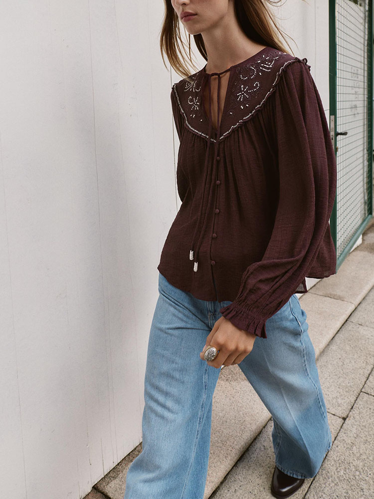 Sweet Stylish Beaded Embroider - Winter Clothing Fashion recensione e prezzo