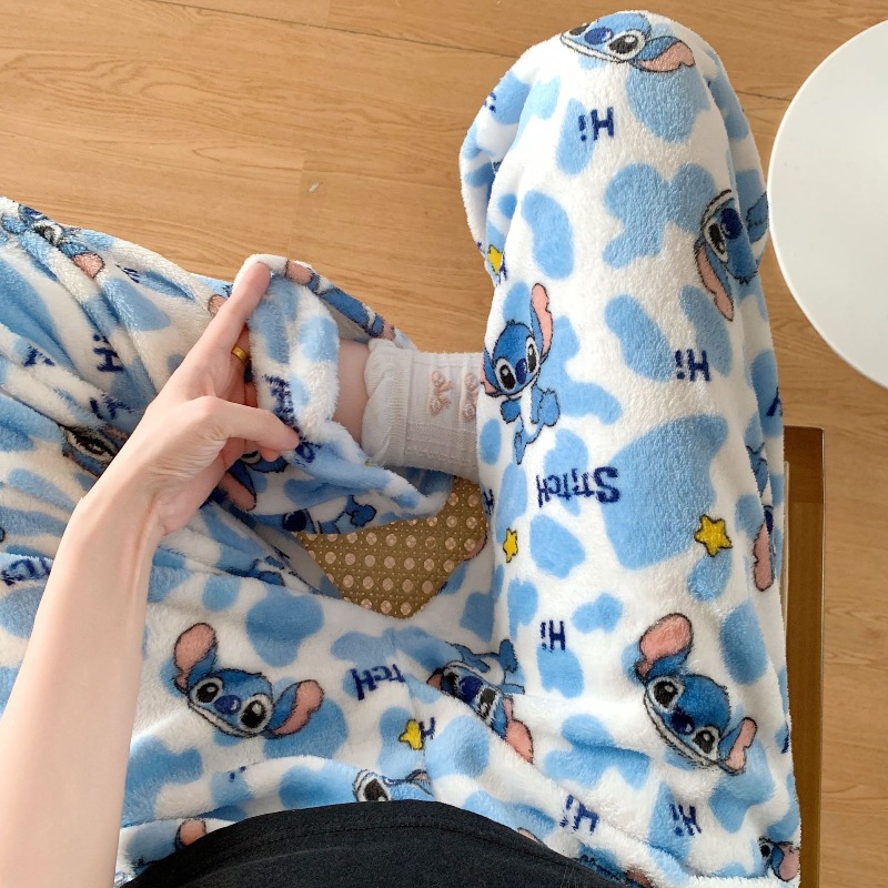 Lilo&Stitch Flannel Pajamas wi - Winter Clothing Anime recensione e prezzo