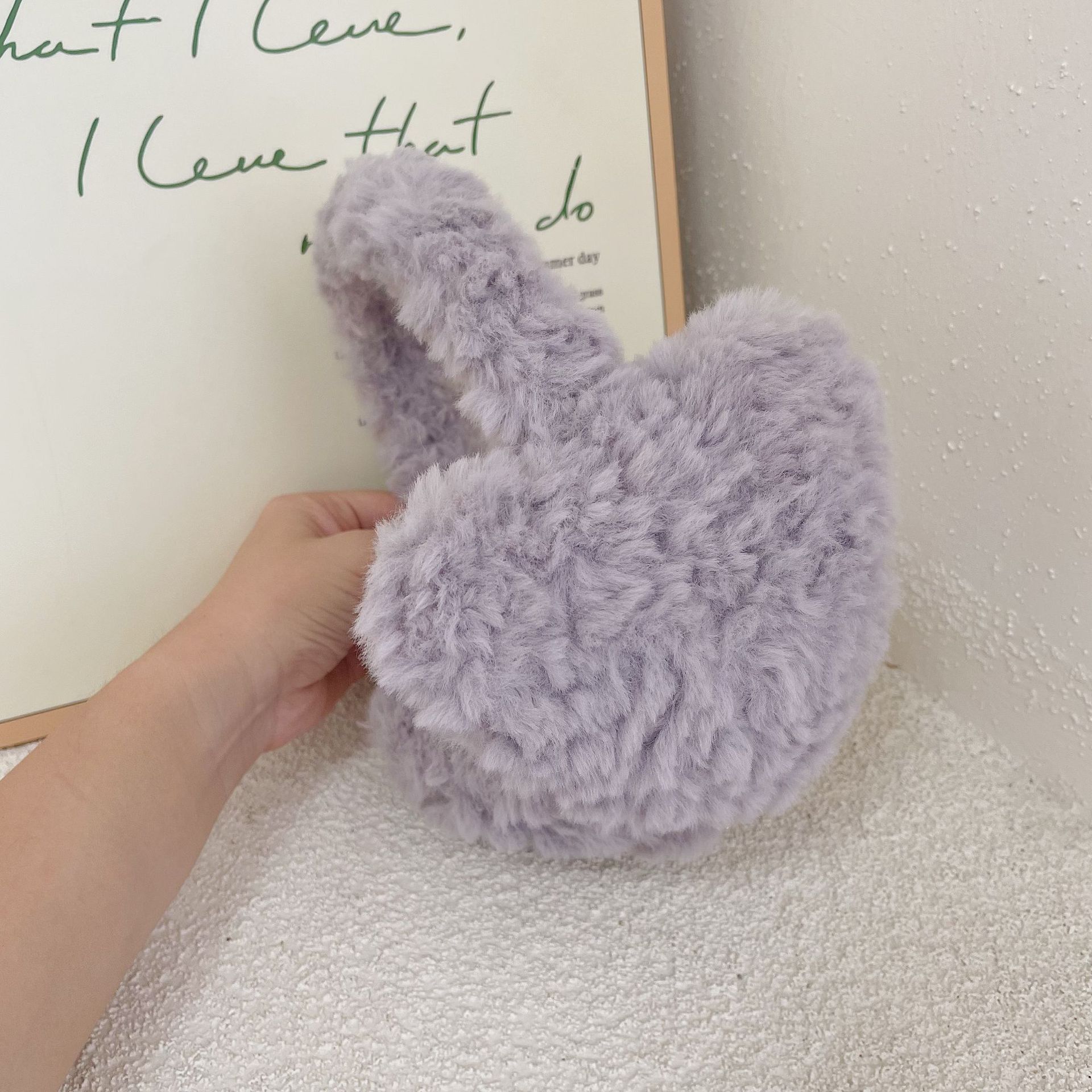 Heart Lambswool Plush Earmuffs - Winter Clothing Earmuffs recensione e prezzo