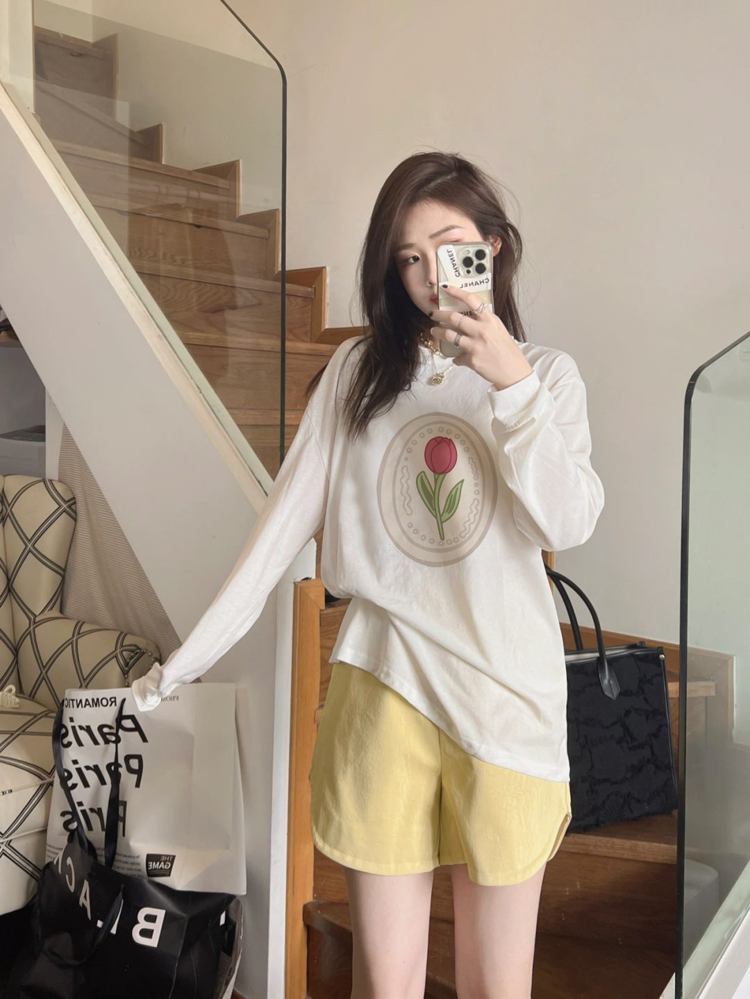 Women'S Sweat-Shirts Vintage C - Yellow Winter Clothing recensione e prezzo