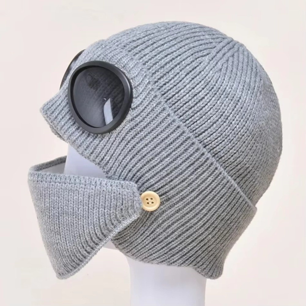 Fleece-lined Warm Woolen Hat w - Winter Clothing Earmuffs recensione e prezzo