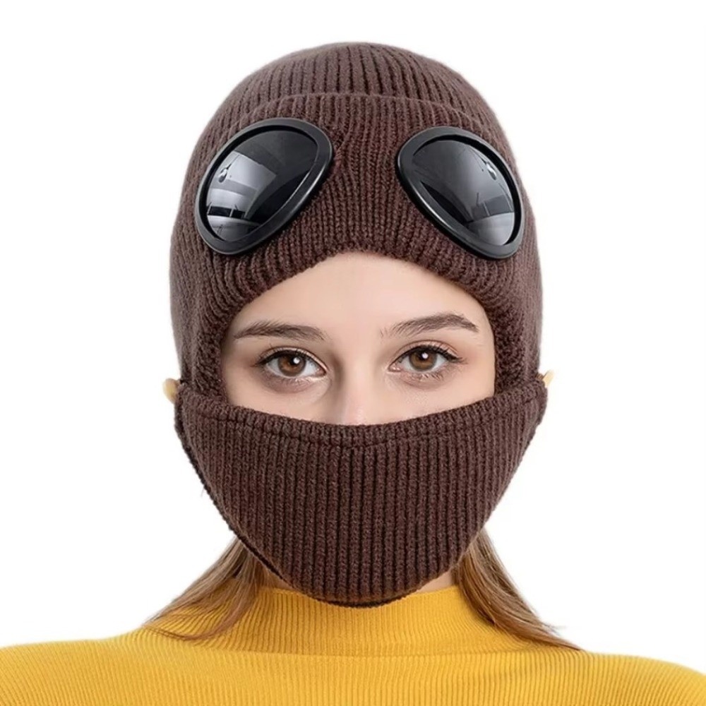 Fleece-lined Warm Woolen Hat w - Winter Clothing Earmuffs recensione e prezzo