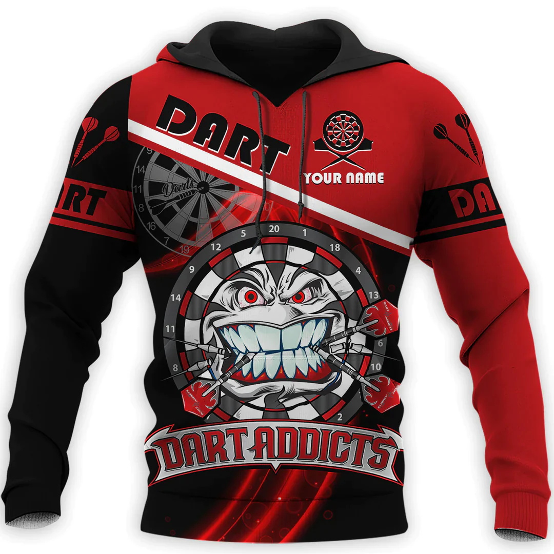 3D Disc Dart Printed Hoodies F - Winter Clothing Name recensione e prezzo