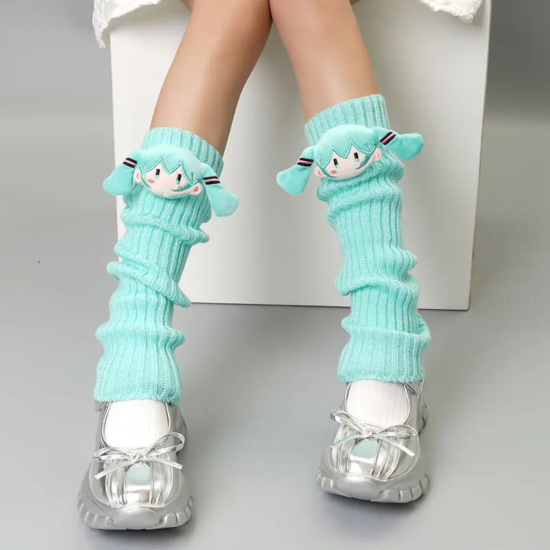 Cute Dopamine Knitted Stacked  - Winter Clothing Leg Warmers recensione e prezzo