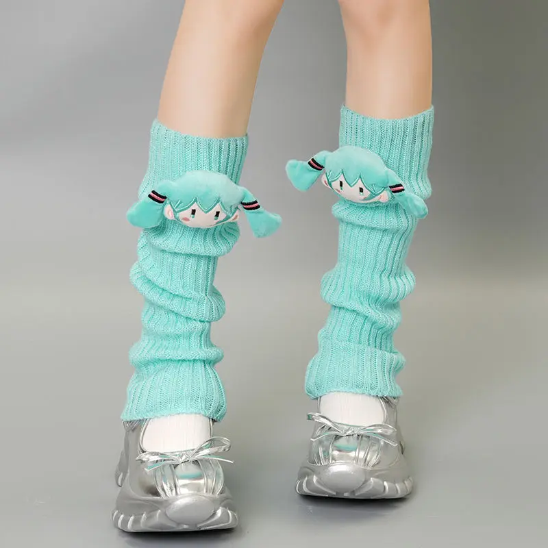 Cute Dopamine Knitted Stacked  - Winter Clothing Leg Warmers recensione e prezzo