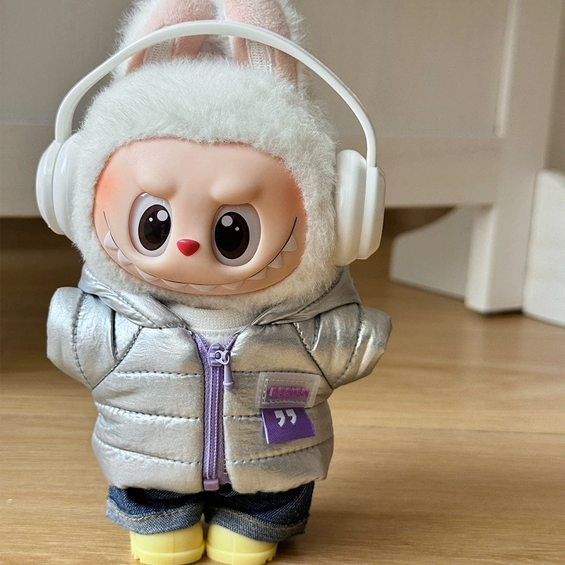 For 15 17cm Labubu Doll Down J - Winter Clothing Fashion recensione e prezzo