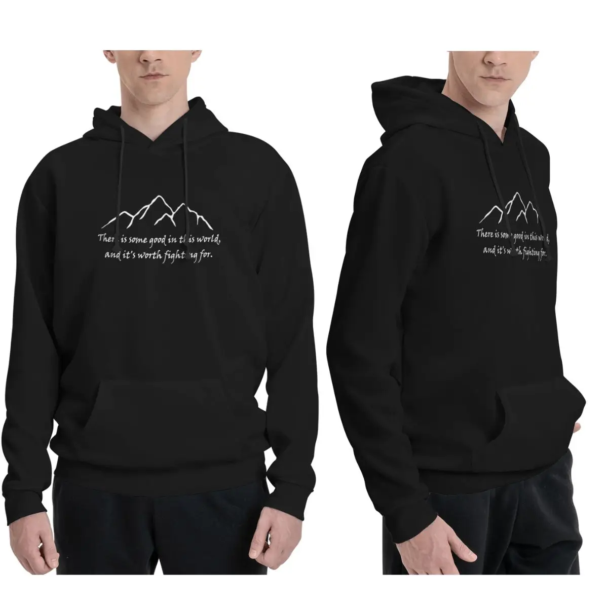Samwise Quote Zipped Hoodies M - Winter Clothing Quotes recensione e prezzo