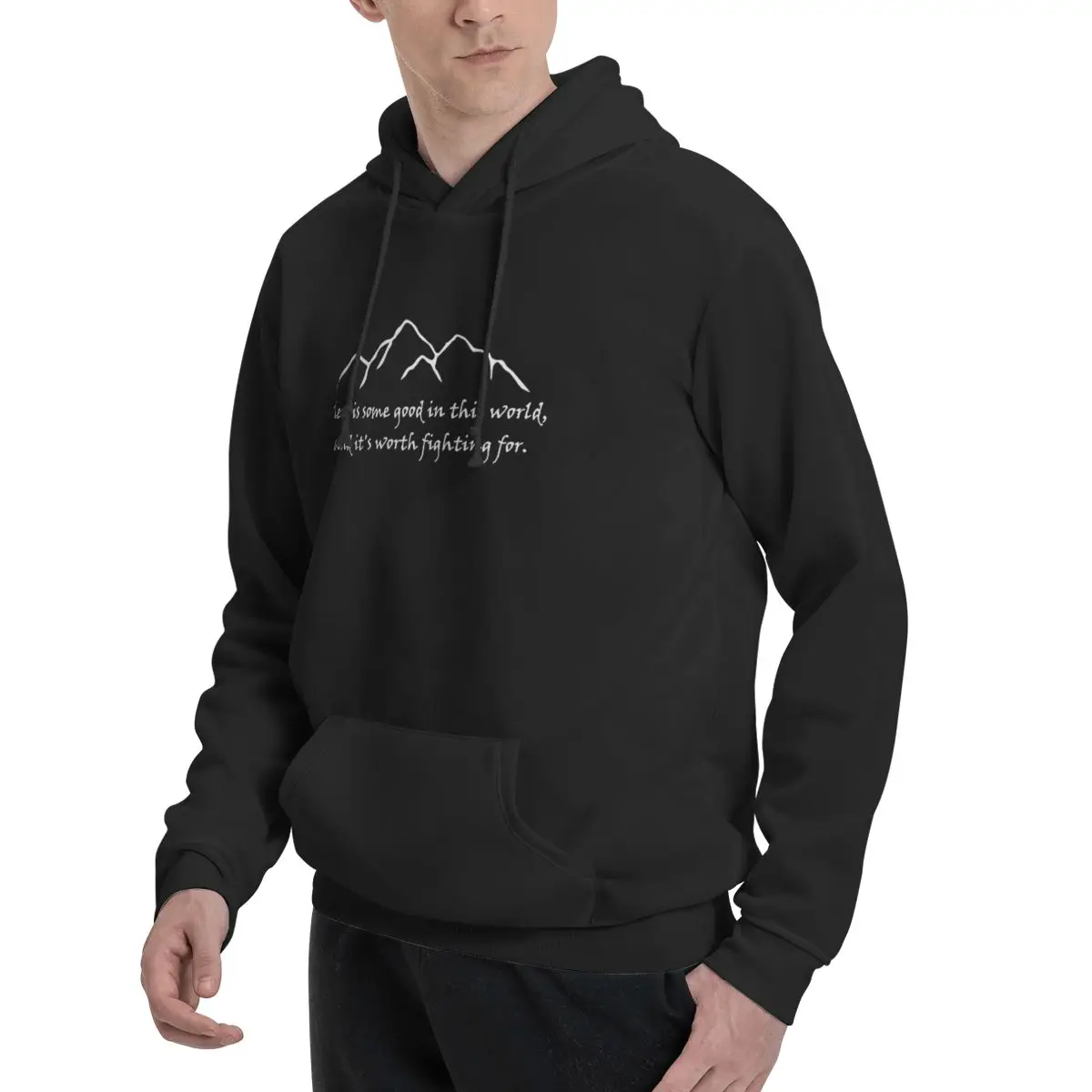 Samwise Quote Zipped Hoodies M - Winter Clothing Quotes recensione e prezzo