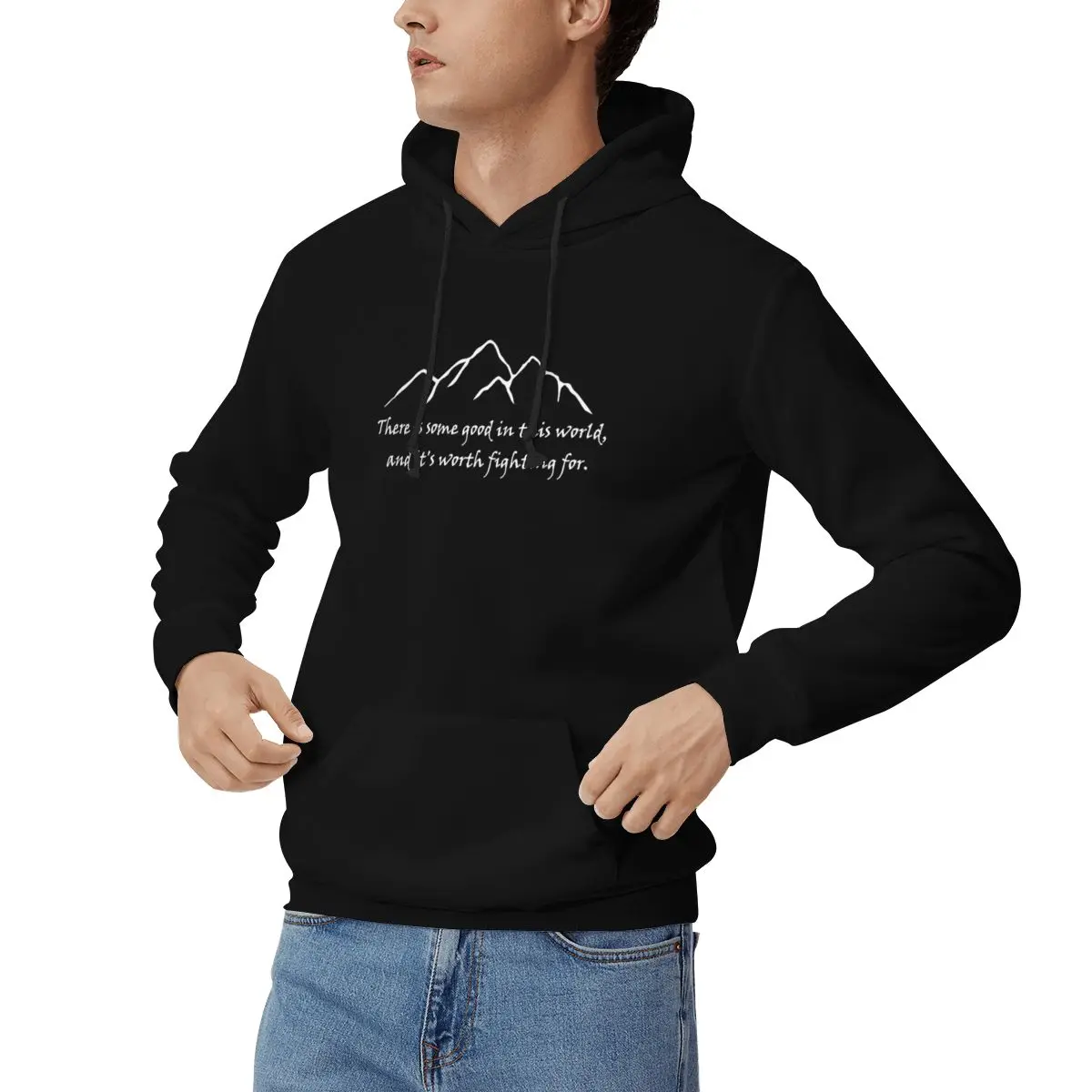 Samwise Quote Zipped Hoodies M - Winter Clothing Quotes recensione e prezzo
