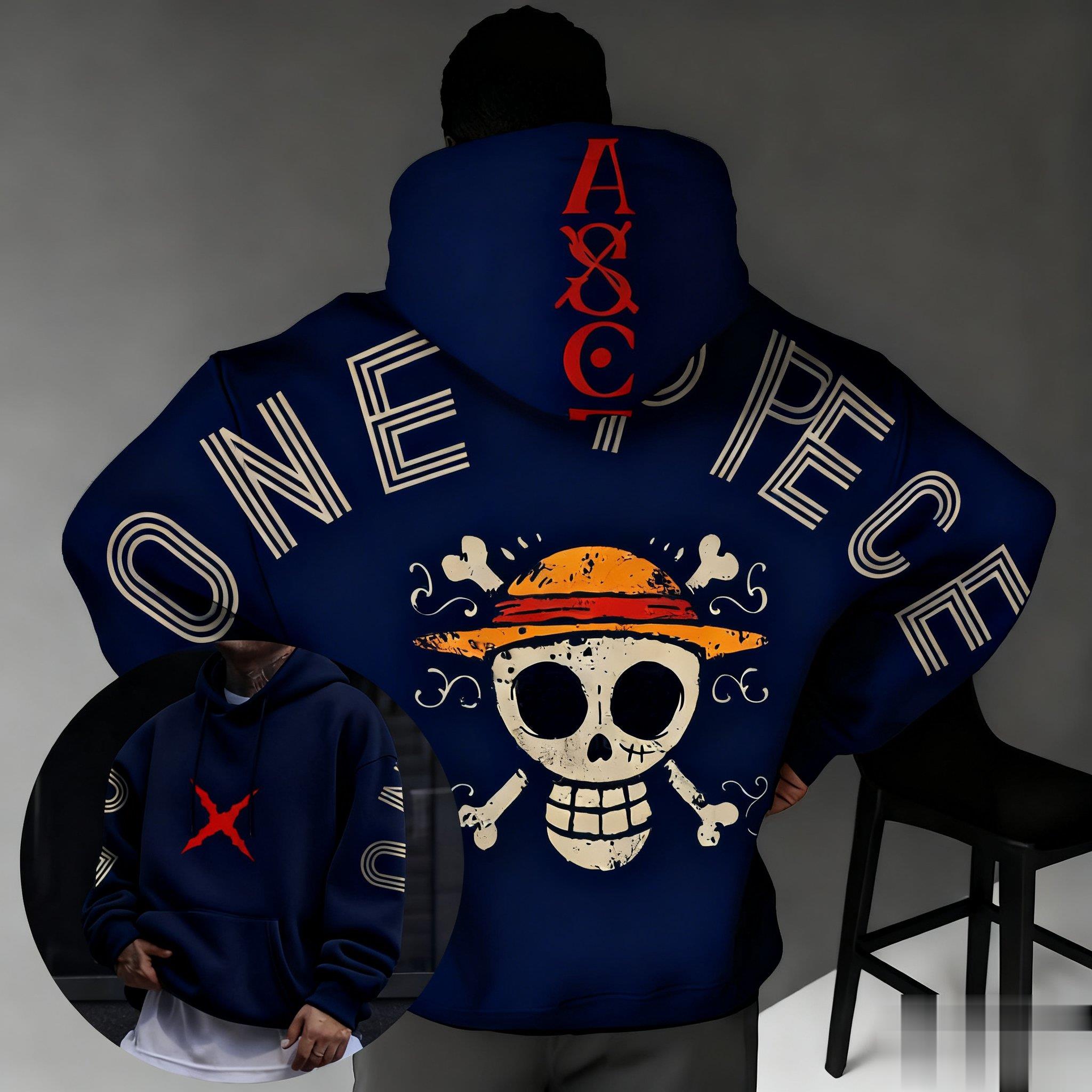 Y2k Oversized One Piece Hoodie - Winter Clothing Anime recensione e prezzo