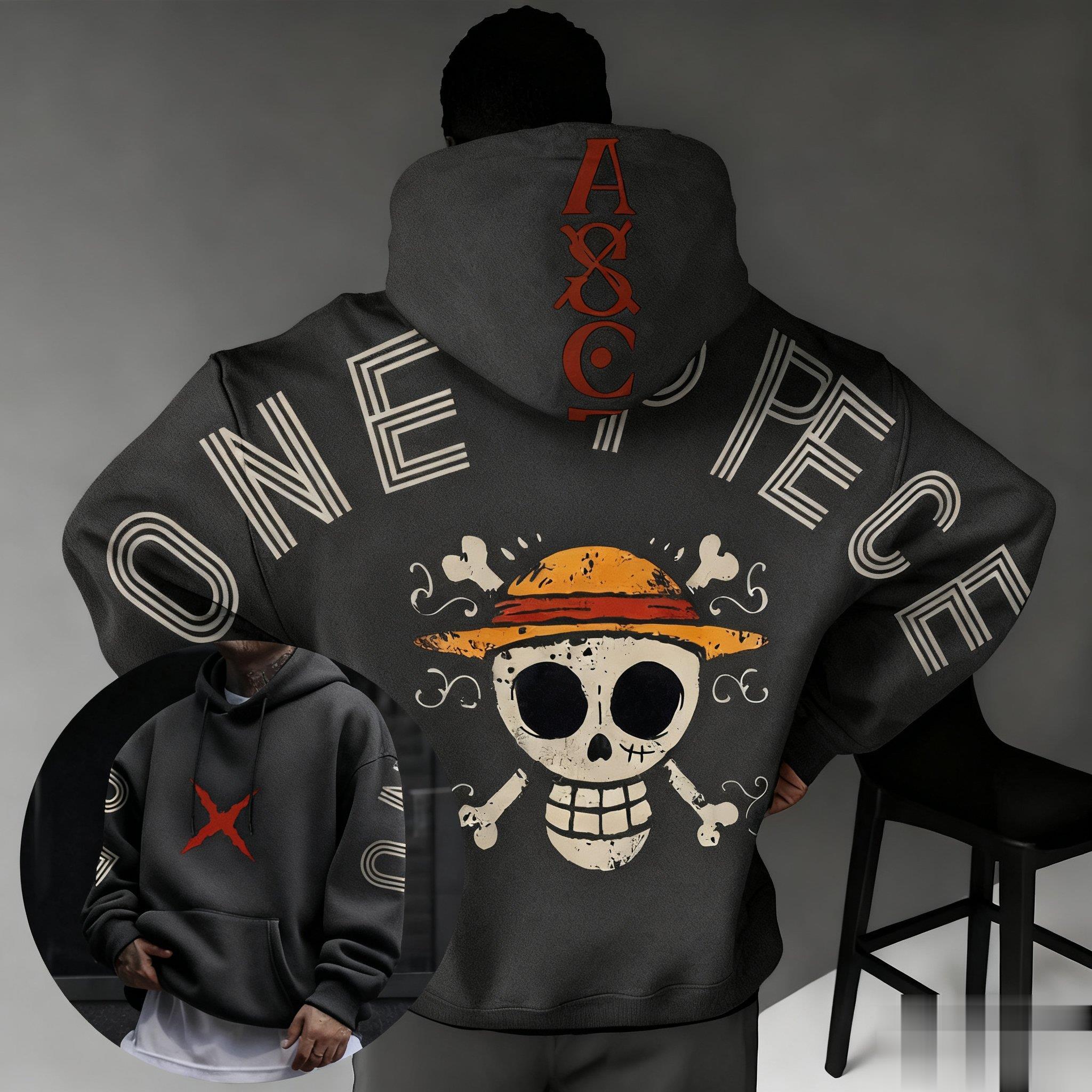 Y2k Oversized One Piece Hoodie - Winter Clothing Anime recensione e prezzo