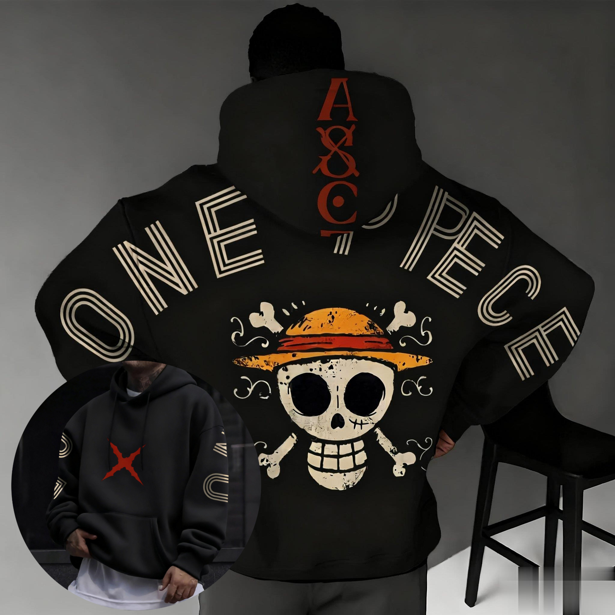 Y2k Oversized One Piece Hoodie - Winter Clothing Anime recensione e prezzo