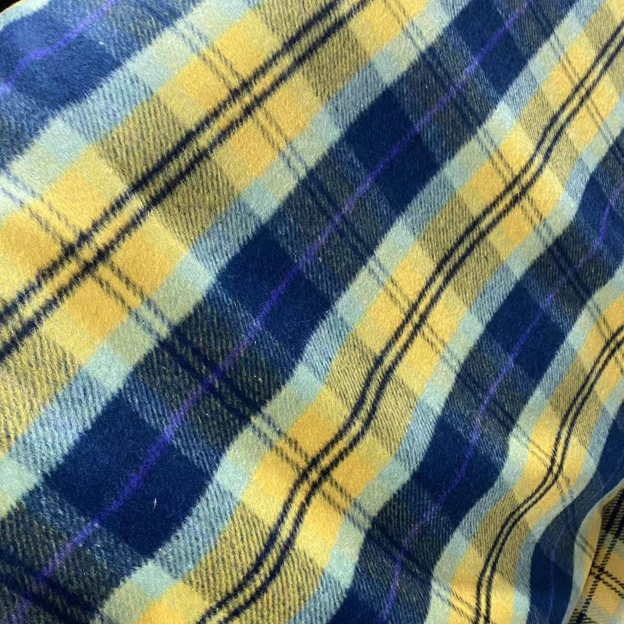 Woolen Plaid Fabric 657g  Yell - Yellow Winter Clothing recensione e prezzo