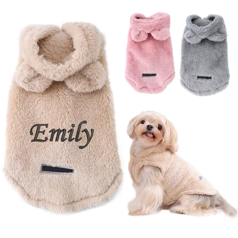 Embroidery Name Cat Dog Clothe - Winter Clothing Name recensione e prezzo