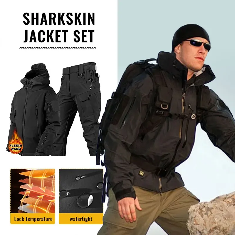 Men Thicken Soft Shell Winter  - Winter Clothing Hiking recensione e prezzo