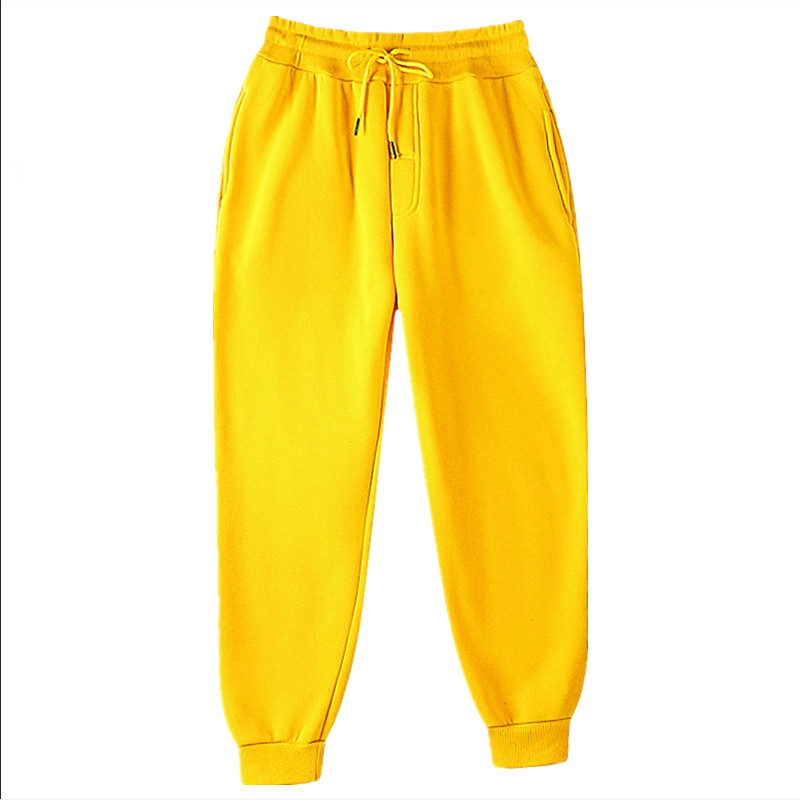 New Joggers  Sweatpants Men an - Yellow Winter Clothing recensione e prezzo