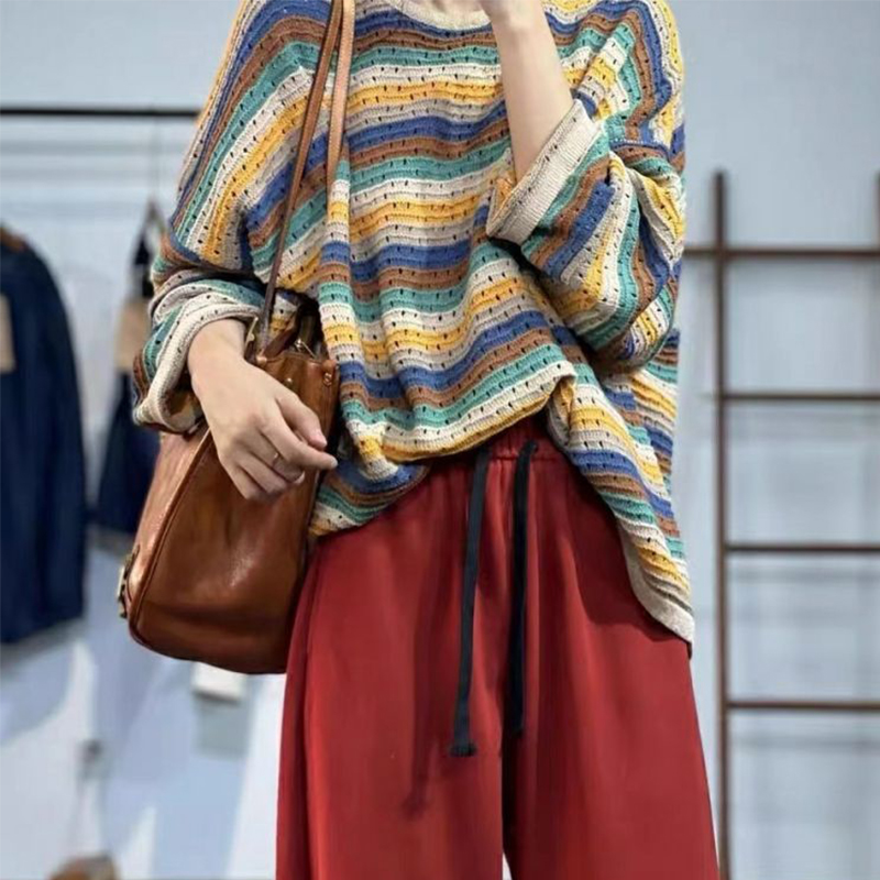 Spring Women Striped Long Slee - Yellow Winter Clothing recensione e prezzo
