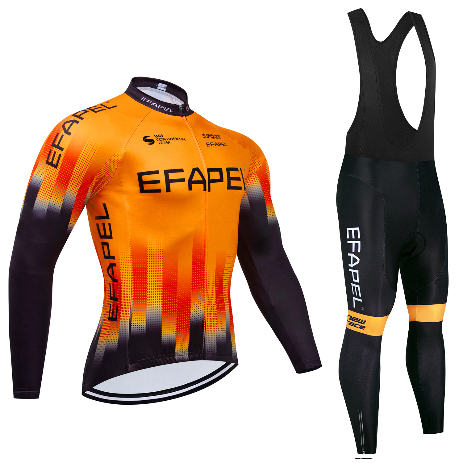 Fluor Yellow Cycling  Jersey E - Yellow Winter Clothing recensione e prezzo