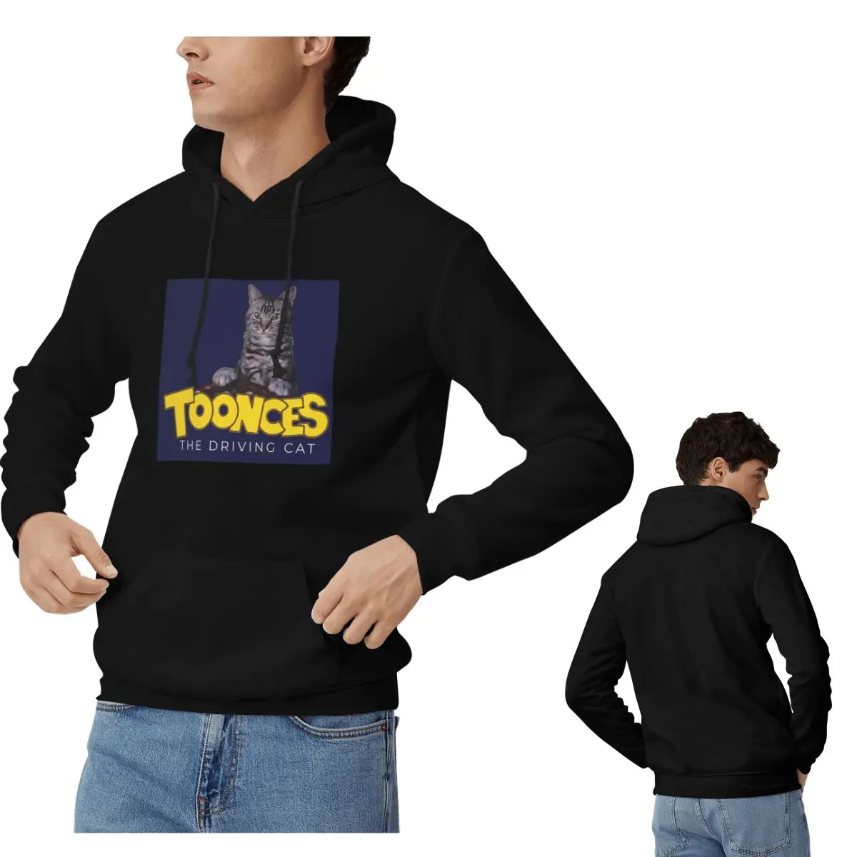 Toonces The Driving Cat Hoodie - Winter Clothing Drive recensione e prezzo