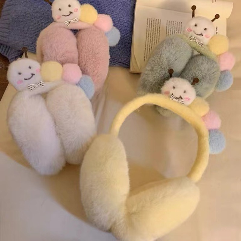 New Cute Funny Plush Caterpill - Winter Clothing Earmuffs recensione e prezzo