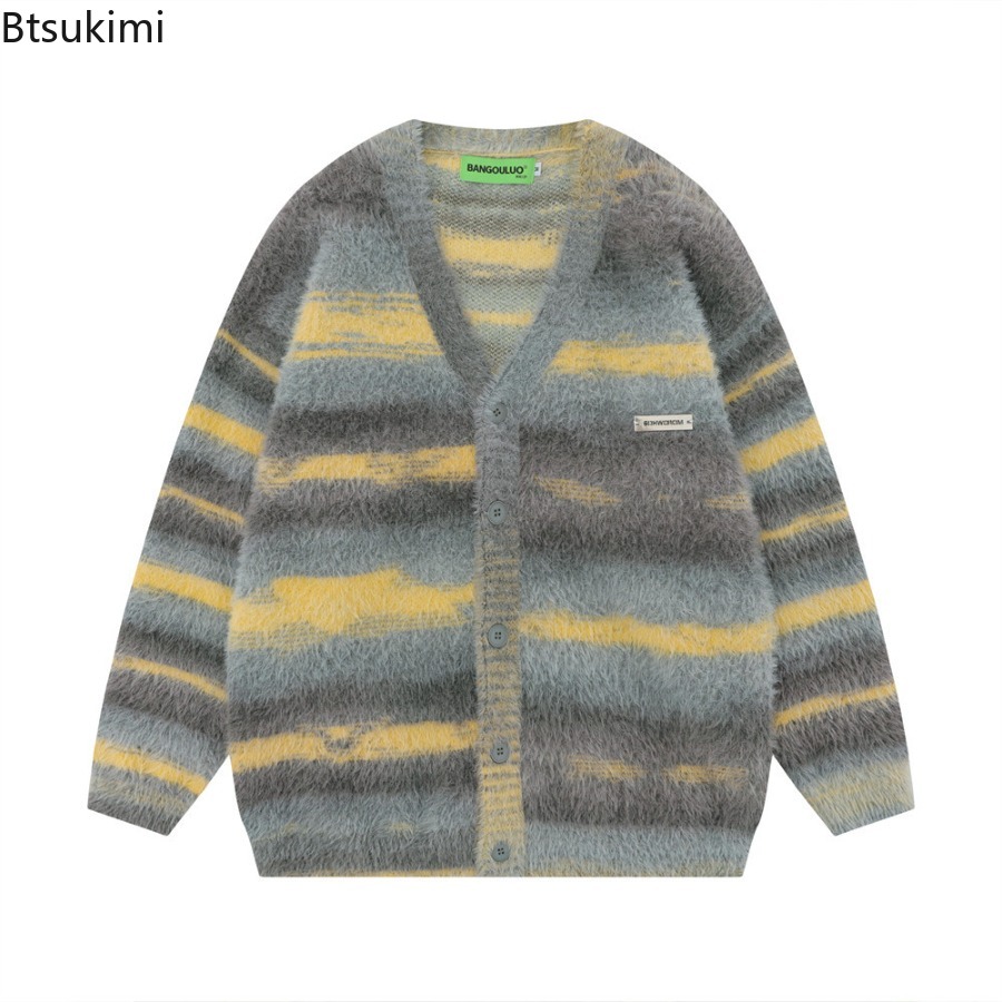 Men's Yellow Striped Thickened - Yellow Winter Clothing recensione e prezzo