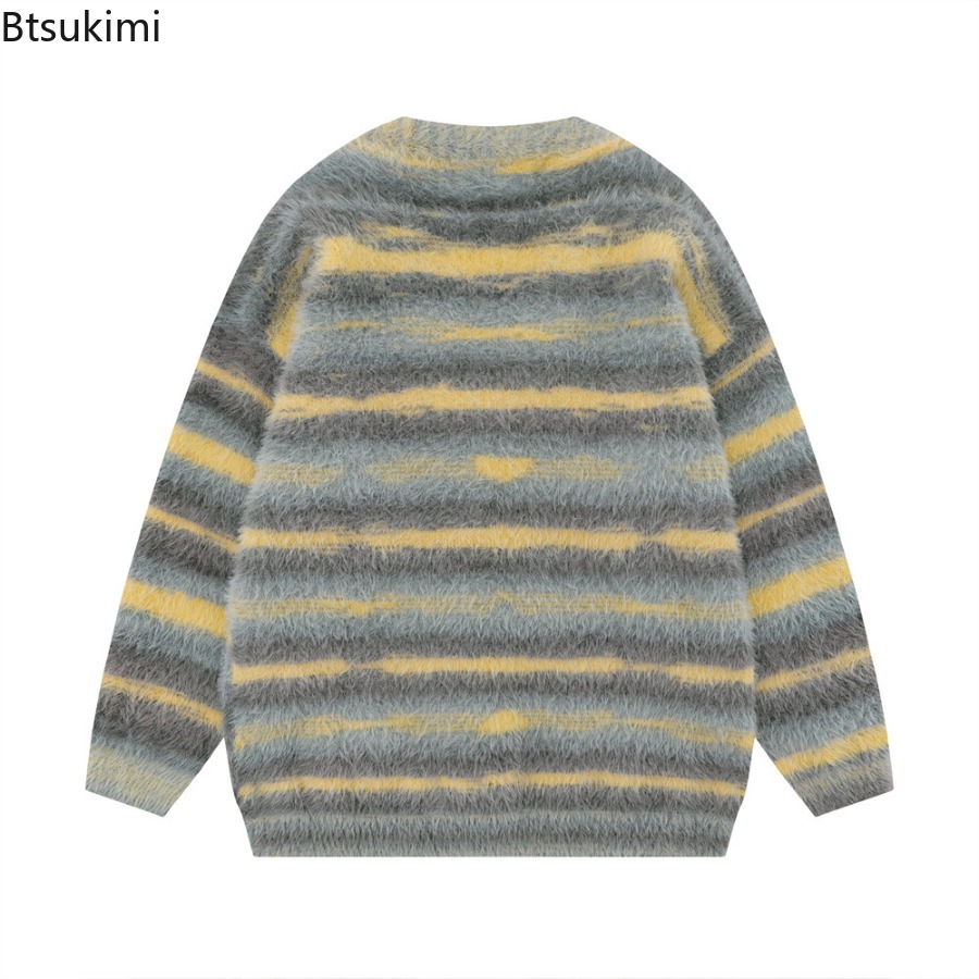 Men's Yellow Striped Thickened - Yellow Winter Clothing recensione e prezzo