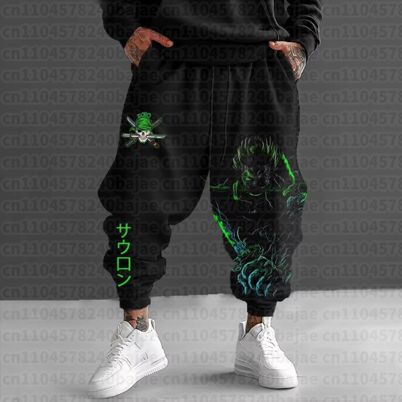 2026 One Piece Men's Pants Spo - Winter Clothing Anime recensione e prezzo