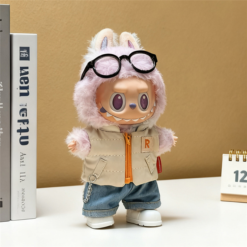 For 15 17cm Labubu Doll Solid  - Winter Clothing Fashion recensione e prezzo