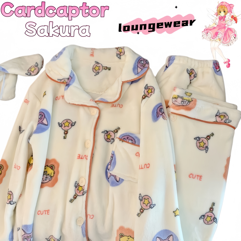 Cardcaptor Sakura Pajamas - Cu - Winter Clothing Fashion recensione e prezzo