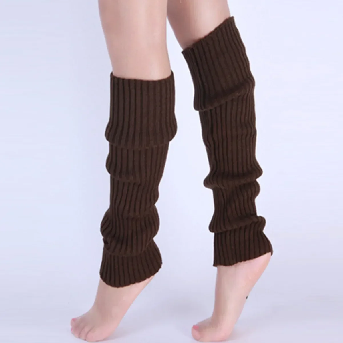 Warm Knitted Leg Warmers for W - Winter Clothing Leg Warmers recensione e prezzo