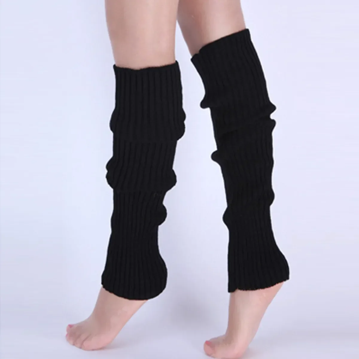 Warm Knitted Leg Warmers for W - Winter Clothing Leg Warmers recensione e prezzo