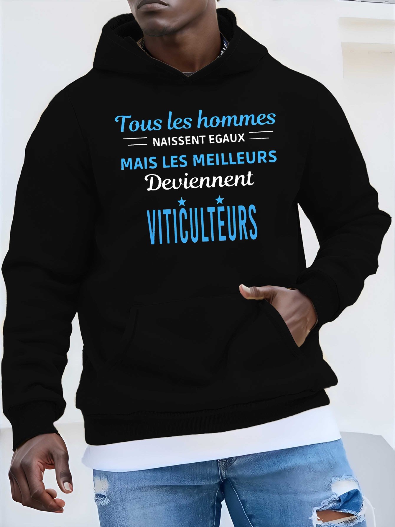 Men's funny French quote hoode - Winter Clothing Quotes recensione e prezzo