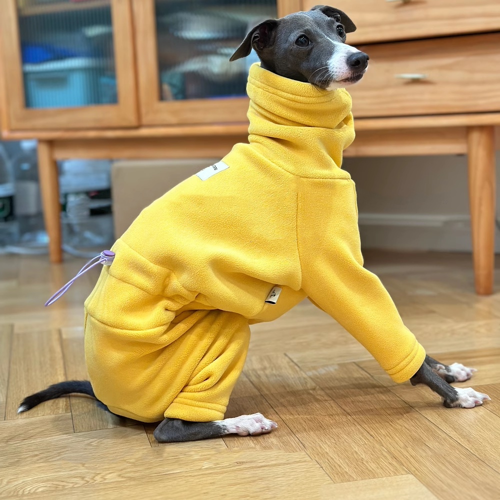 Warm Yellow Fleece Sweater for - Yellow Winter Clothing recensione e prezzo