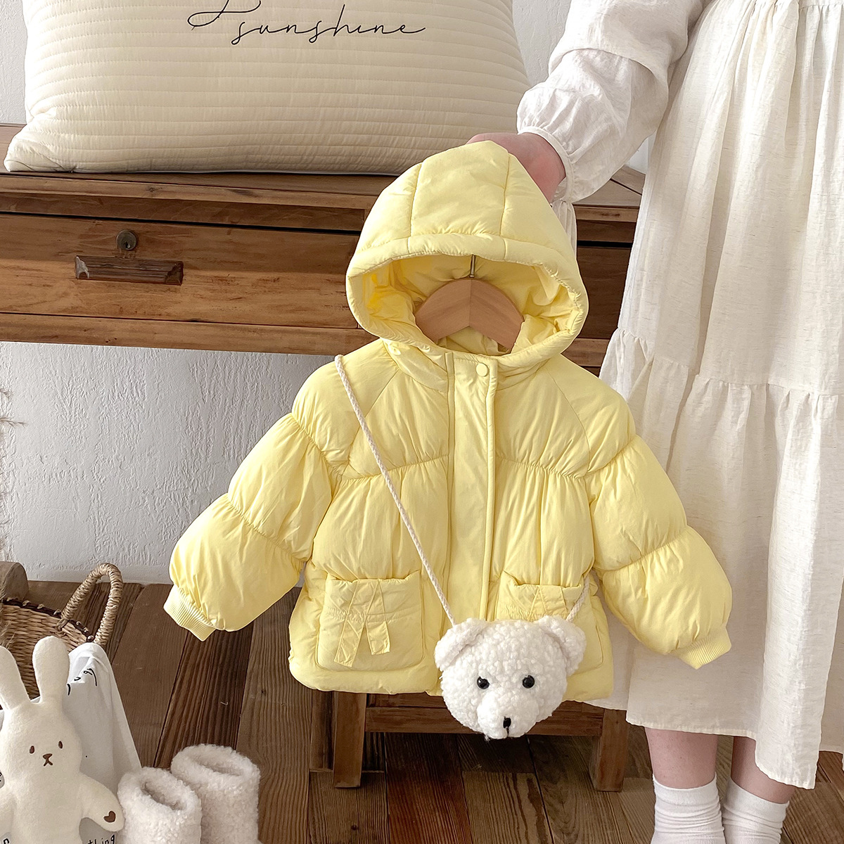 Baby Cotton Clothing Yellow Ca - Yellow Winter Clothing recensione e prezzo