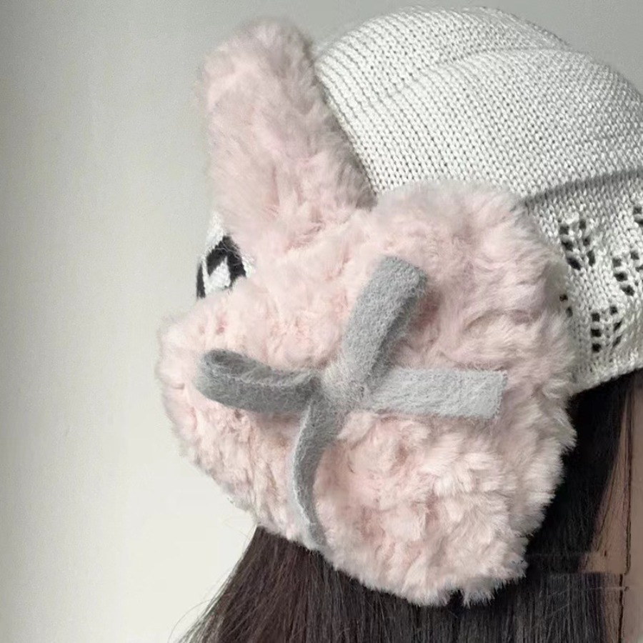 Trendy Bow-knot Ear Muffs Wint - Winter Clothing Earmuffs recensione e prezzo