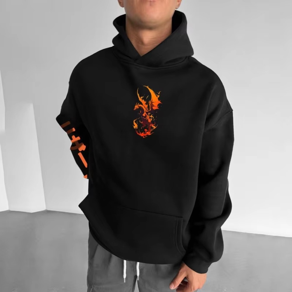 Pokemon Hoodie Charizard Print - Winter Clothing Anime recensione e prezzo
