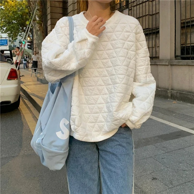 Loose Sweatshirt Female Winter - Yellow Winter Clothing recensione e prezzo