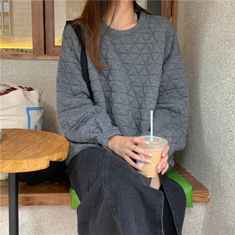 Loose Sweatshirt Female Winter - Yellow Winter Clothing recensione e prezzo